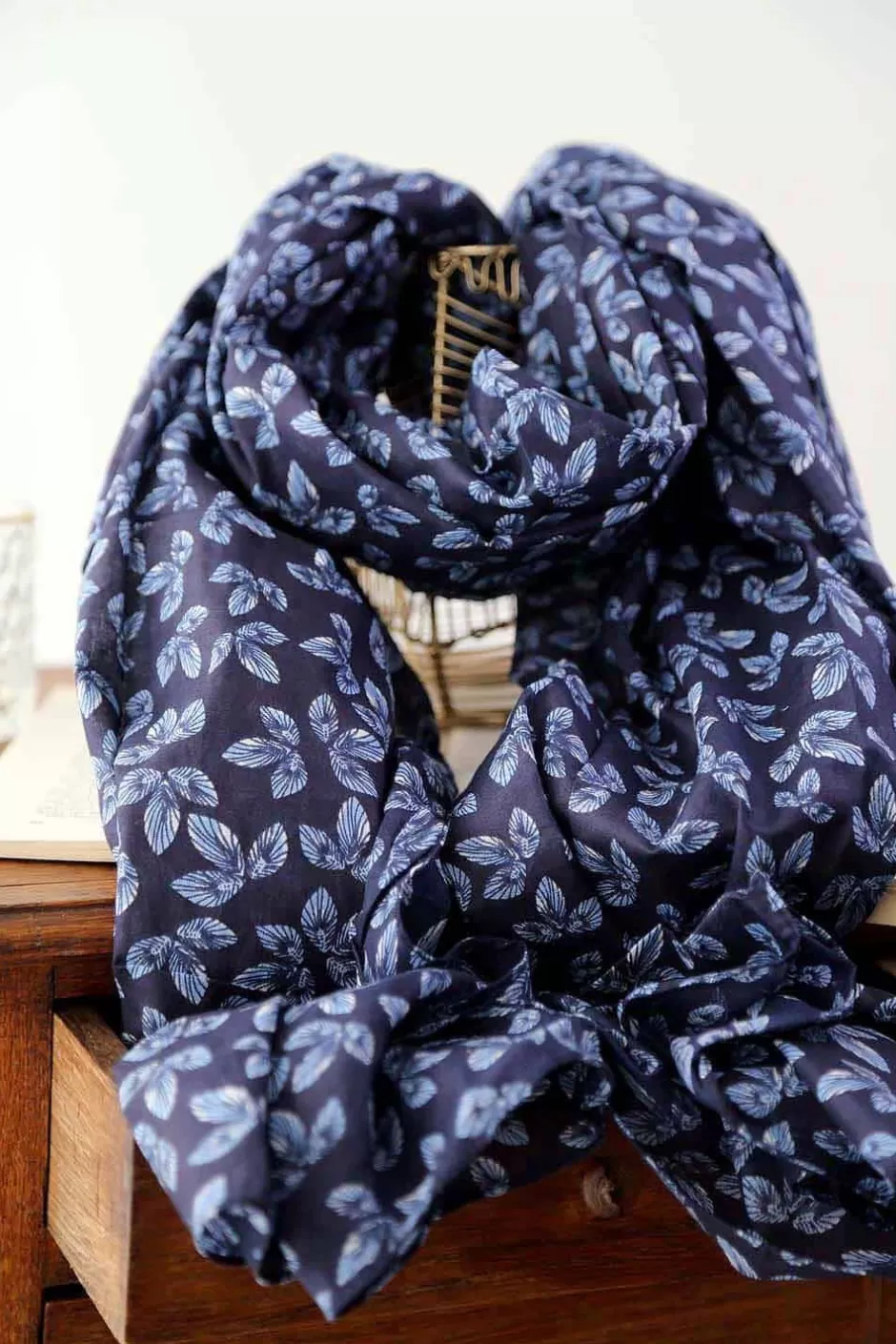 Homme Saheline Foulard & Chèche Homme*Foulard Bleu Oliver