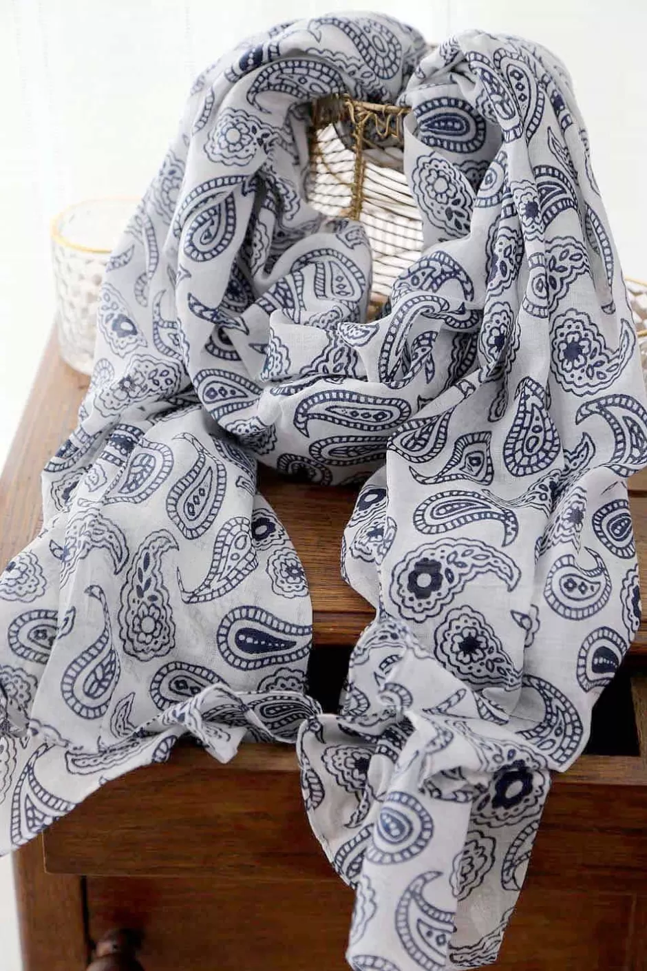 Homme Saheline Foulard & Chèche Homme*Foulard Bleu Valentin