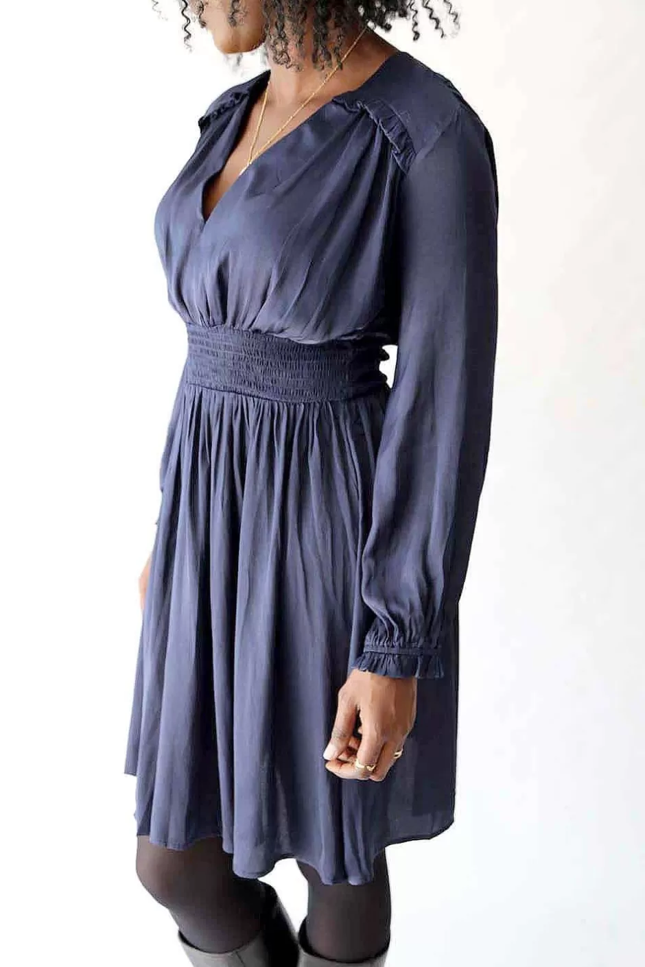 Femmes Saheline Robe*Robe Bleu Phoenix