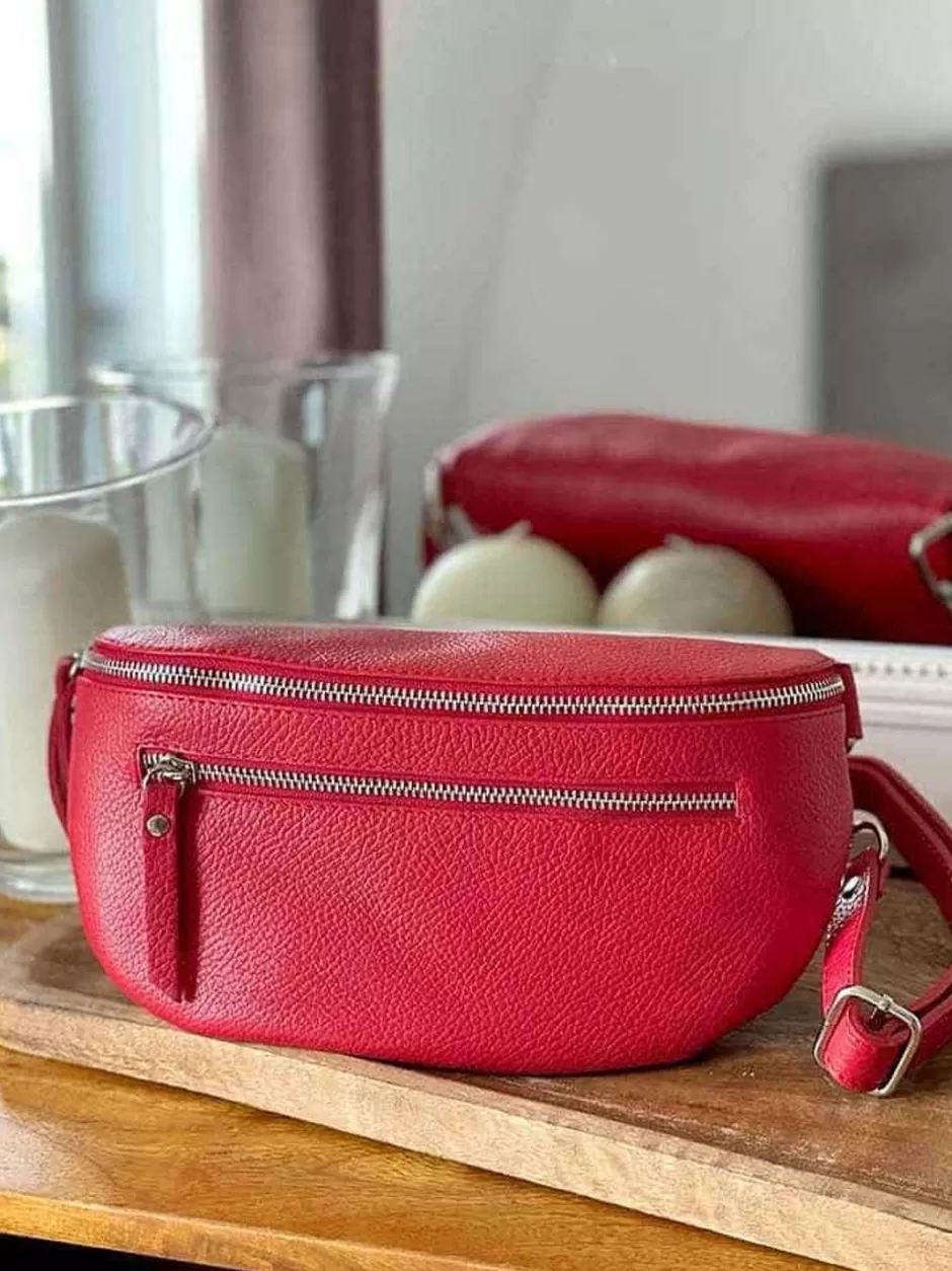 Femmes Saheline Sac Banane*Sac Banane Rouge Chelby