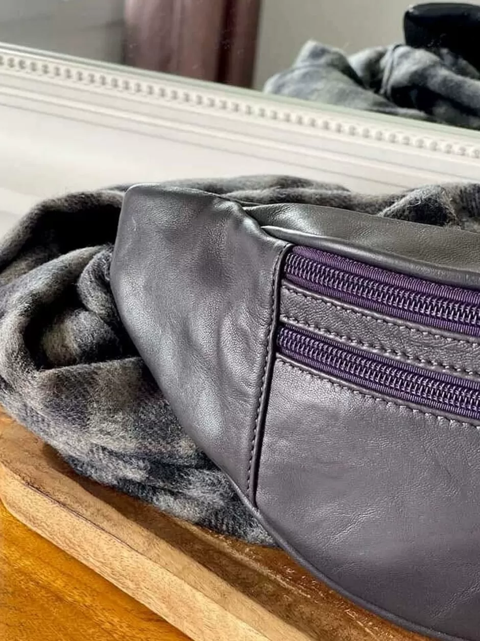 Homme Saheline Sac Homme*Sac Banane Violet Blake